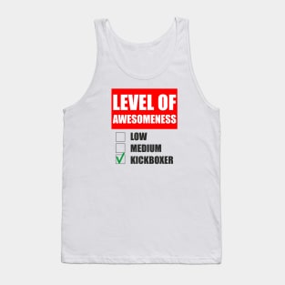 Kickboxing funny Tank Top